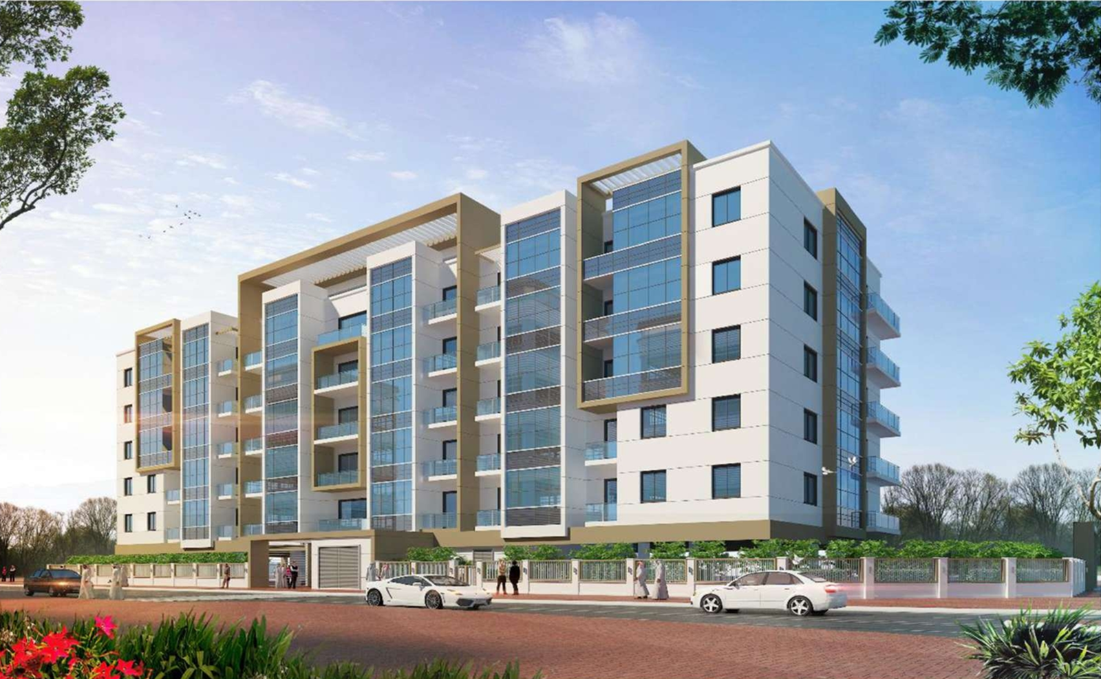 PROPOSED B + G + 5F + GYM + R - RESIDENTIAL BUILDING