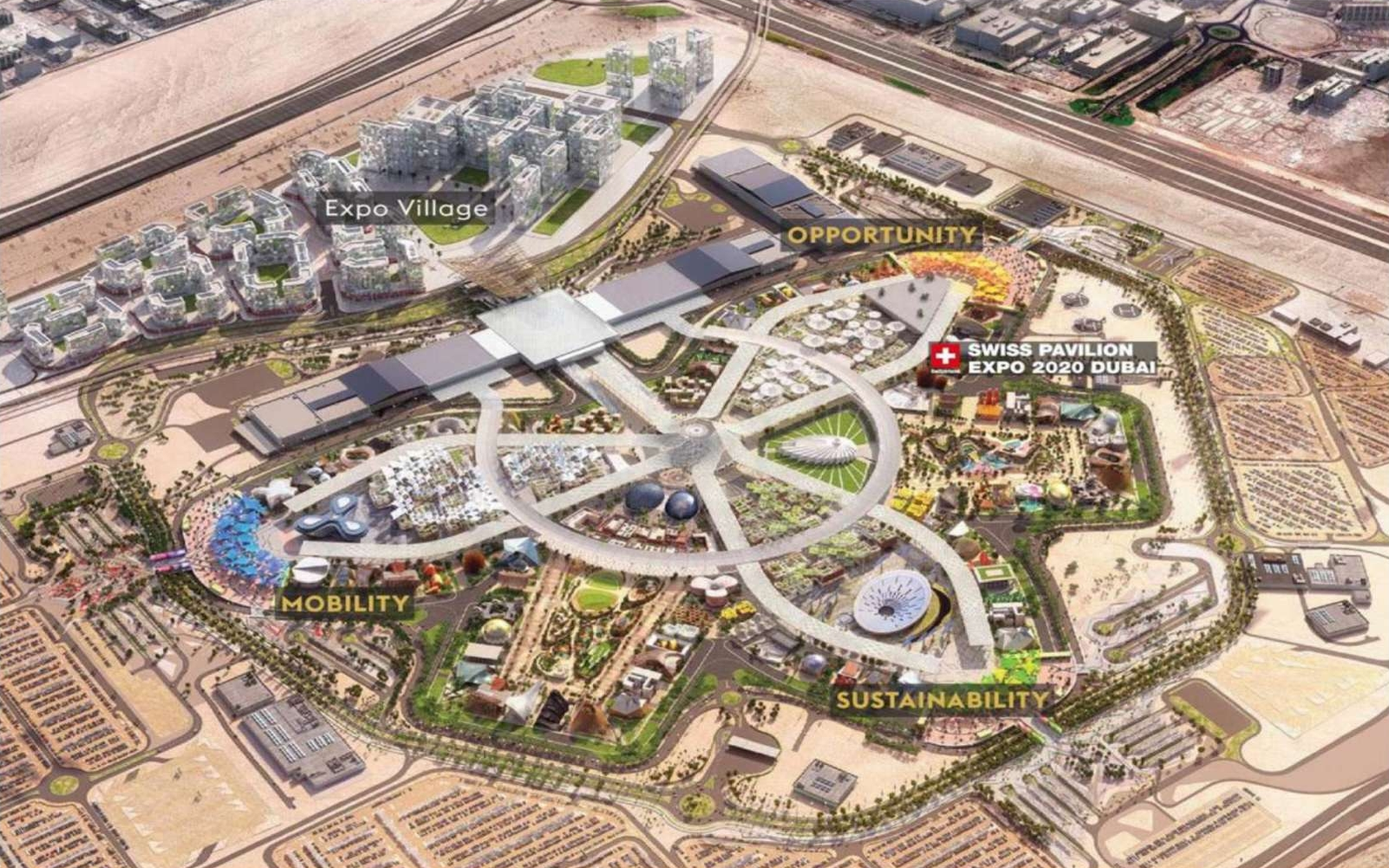 EXPO - 2020 - ALL PAVILION'S VIEW